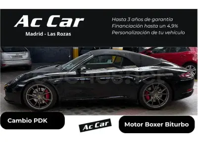 Usado Porsche 911 Carrera S Cabriolet 420 CV (308 kW) 2017 Negro Descapotable