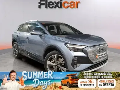 Usado Audi Q4 e-tron 125 kW (170 CV) 2021 Gris SUV