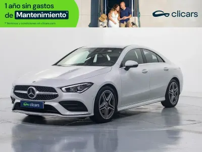 Usado Mercedes CLA180 136 CV (100 kW) 2020 Blanco Coupe