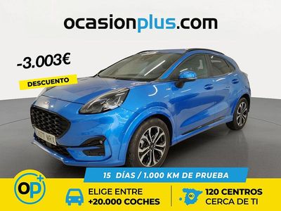 Azul Usado 2024 Ford Puma ST-Line Recogida | 18.890 € (Precio justo)