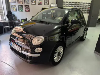Usado Fiat 500 Lounge 69 CV (50 kW) 2015 Negro Berlina