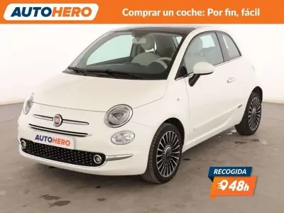 Usado Fiat 500 Lounge 71 CV (52 kW) 2018 Blanco Berlina