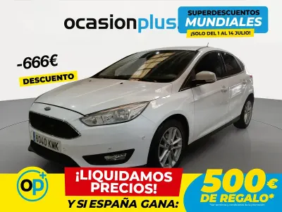 Usado Ford Focus Business Edition 125 CV (91 kW) 2018 Blanco Berlina