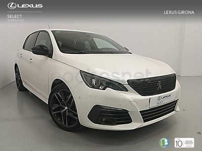 Usado Peugeot 308 GT-line 130 CV (95 kW) 2019 Blanco Berlina