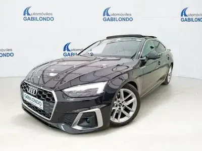 Usado Audi A5 Sportback 150 CV (110 kW) 2021 Negro Utilitario