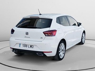 Usado Seat Ibiza FR 110 CV (80 kW) 2022 Blanco Utilitario