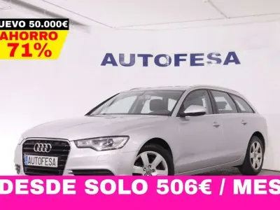 Usado Audi A6 190 CV (139 kW) 2014 Gris Familiar