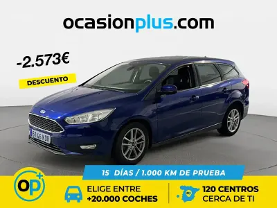 Brugt Ford Focus Business Edition 120 HK (88 kW) 2017 Blå Stationcar