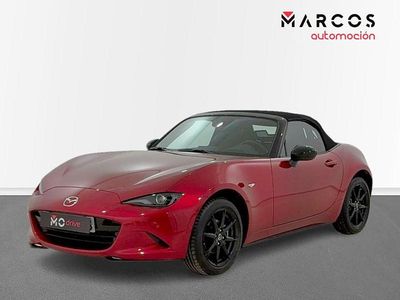 Rojo Usado 2024 Mazda MX5 Prime-Line Descapotable | 28.900 € (Precio justo)