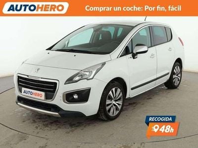 Usado Peugeot 3008 Style 131 CV (96 kW) 2015 Blanco Familiar