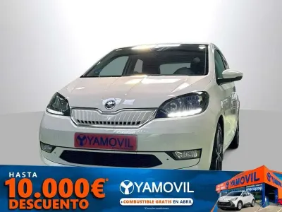 Usado Skoda Citigo-e IV Style 61 kW (83 CV) 2020 Blanco Utilitario