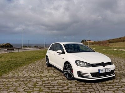 Usado VW Golf VII GTD 184 CV (135 kW) 2015 Blanco Berlina