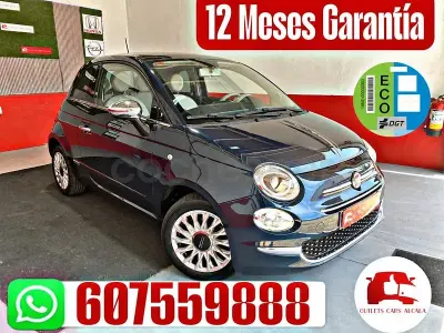 Usado Fiat 500 Lounge 69 CV (50 kW) 2019 Azul Berlina