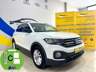 Usado VW T-Cross Advance 110 CV (80 kW) 2021 Blanco SUV