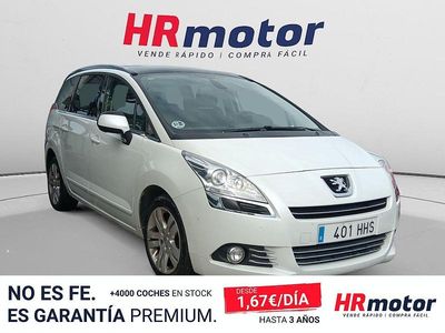 Usado Peugeot 5008 Allure 150 CV (110 kW) 2011 Blanco Monovolumen