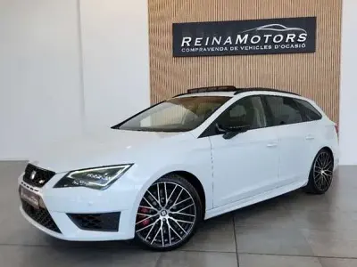 Usado Seat Leon ST CUPRA 280 CV (205 kW) 2015 Blanco Familiar