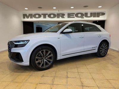 Usado Audi Q8 S-Line 286 CV (210 kW) 2018 Blanco SUV