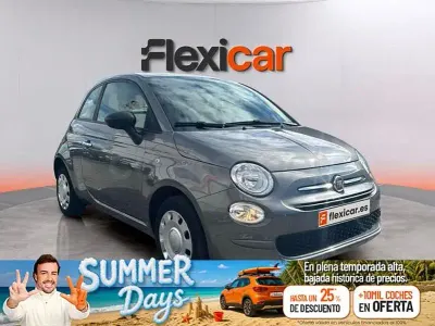 Usado Fiat 500C 70 CV (51 kW) 2022 Gris / plata Descapotable