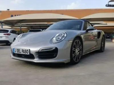 Usado Porsche 991 521 CV (383 kW) 2013 Gris Descapotable