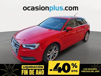 Rojo Usado 2015 Audi A3 Advanced Plus Berlina | 16.990 € (Precio justo)