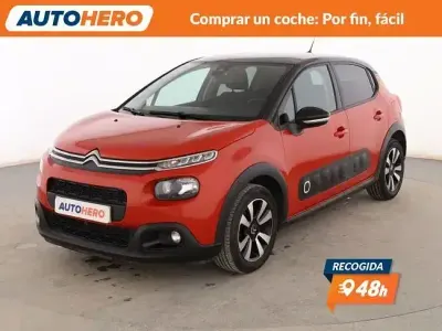 Usado Citroën C3 PureTech 110 CV (80 kW) 2019 Naranja Utilitario