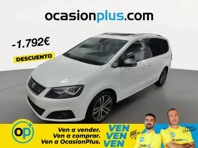 Usado Seat Alhambra Style 150 CV (110 kW) 2018 Blanco Monovolumen