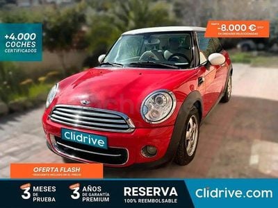 Usado Mini Cooper D 110 CV (80 kW) 2010 Rojo Utilitario