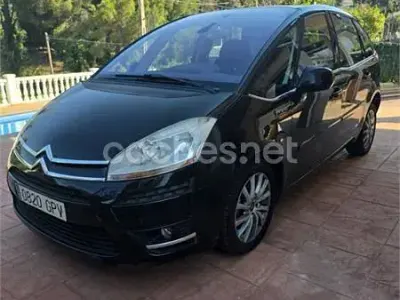 Usado Citroën C4 Picasso Exclusive 110 CV (80 kW) 2009 Negro Monovolumen