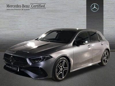 Usado Mercedes A180 AMG line 136 CV (100 kW) 2026 Gris montaña