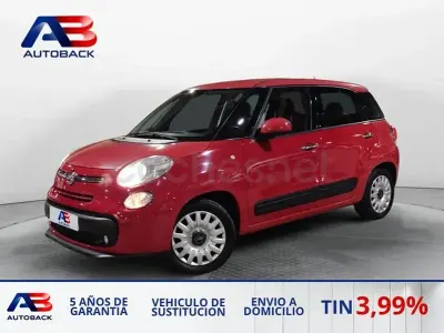 Usado Fiat 500L Pop Star 95 CV (69 kW) 2017 Rojo Monovolumen