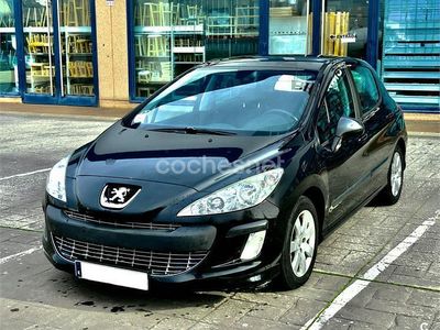 Usado Peugeot 308 Premium 112 CV (82 kW) 2009 Negro Berlina