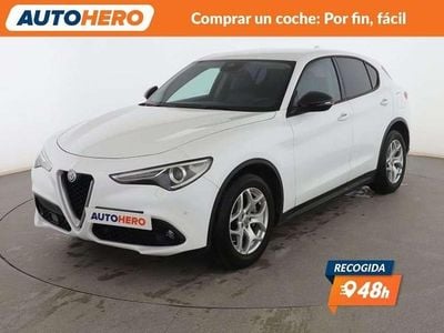 Blanco Usado 2018 Alfa Romeo Stelvio Super SUV | 20.999 € (Precio justo)