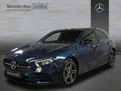 Usado Mercedes A200 AMG line 150 CV (110 kW) 2025 Azul espectra Berlina