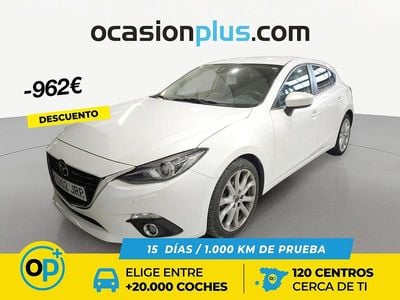 Usado Mazda 3 Luxury 120 CV (88 kW) 2016 Blanco Utilitario