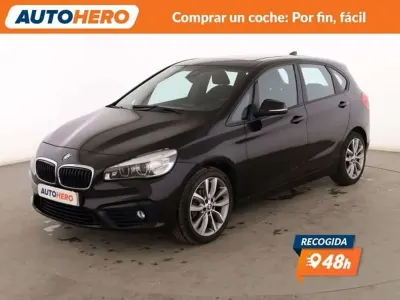 Usado BMW 218 Active Tourer Sport Line 150 CV (110 kW) 2014 Negro Monovolumen