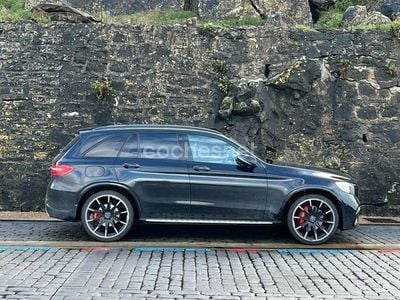 Usado Mercedes GLC250 AMG line 204 CV (150 kW) 2017 Negro SUV