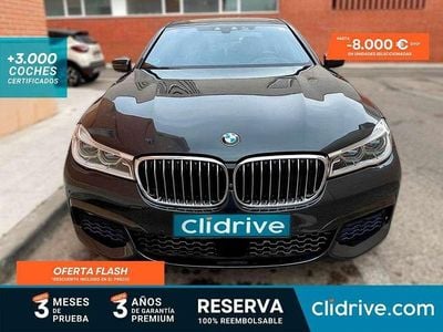 Negro Usado 2016 BMW 740 Berlina | 23.890 € (Un poco caro)