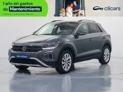 Usado VW T-Roc Life 115 CV (84 kW) 2022 Gris SUV