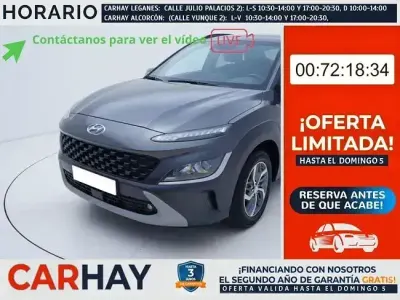 Usado Hyundai Kona 141 CV (103 kW) 2023 Gris SUV