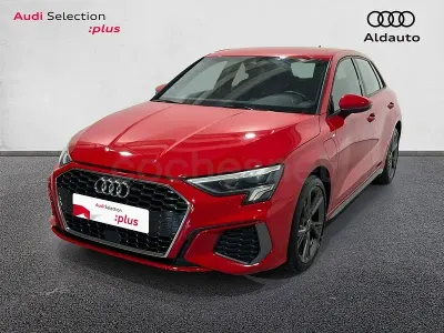 Usado Audi A3 S-Line 204 CV (150 kW) 2022 Rojo Berlina
