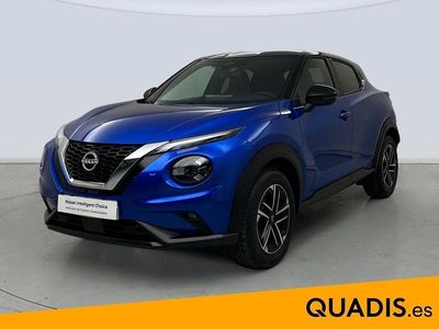 Usado Nissan Juke N-Connecta 114 CV (83 kW) 2025 Magnetic blue metalizado techo black SUV