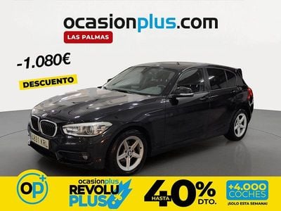 Usado BMW 116 109 CV (80 kW) 2018 Negro Utilitario