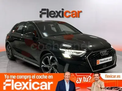 Usado Audi A3 S-Line 150 CV (110 kW) 2022 Negro Berlina
