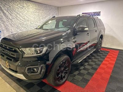 Negro Usado 2021 Ford Ranger Wildtrack Recogida | 32.999 € (Precio justo)