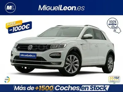 Usado VW T-Roc 110 CV (80 kW) 2022 Blanco SUV