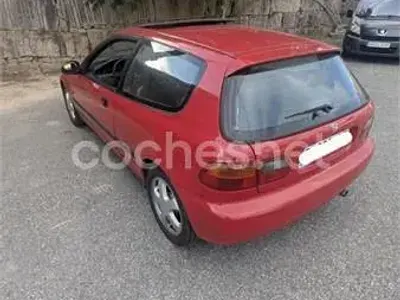 Usado Honda Civic 125 CV (91 kW) 1994 Rojo Coupe