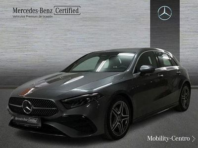 Usado Mercedes A180 AMG line 116 CV (85 kW) 2024 Gris montaña Berlina