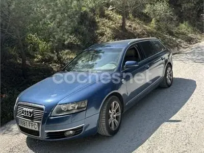 Usado Audi A6 170 CV (125 kW) 2007 Azul Familiar