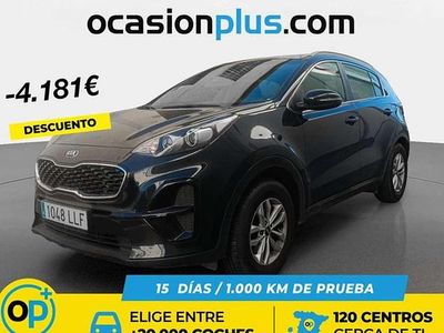 Usado Kia Sportage 116 CV (85 kW) 2020 Negro SUV