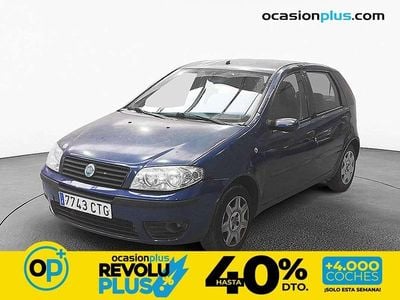 Usado Fiat Punto Active 60 CV (44 kW) 2004 Azul Utilitario